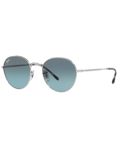 Ray Ban Ray-ban Unisex Rb3582 53mm Sunglasses In Silver