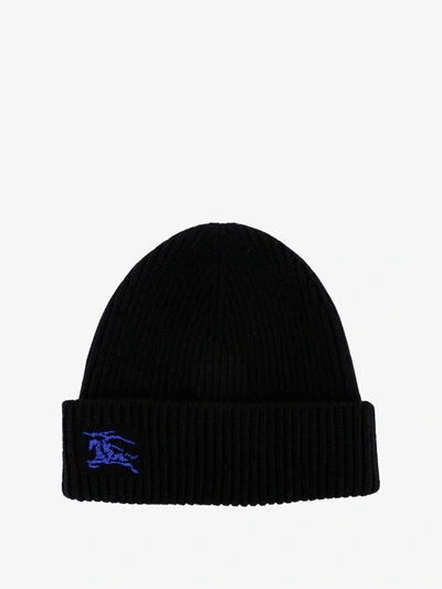 Burberry Man Ekd Beanie Man Black Hats