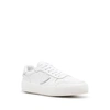 Philippe Model Nice Low White Leather Sneakers In White