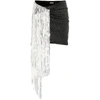 Rotate Birger Christensen Skirt Rotate Made Of Cotton Twill In Black