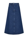 Studio Nicholson Skirt In 靛蓝色