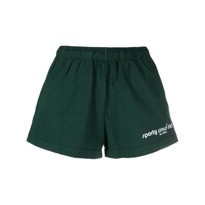 Sporty And Rich Sporty & Rich Shorts In Green