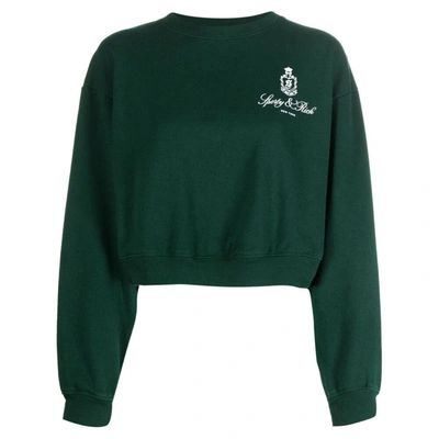 Sporty And Rich Sporty & Rich Sweaters In Green