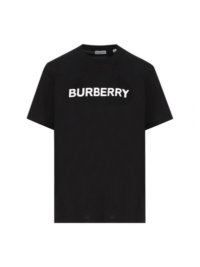 Burberry T-shirts And Polos In Black