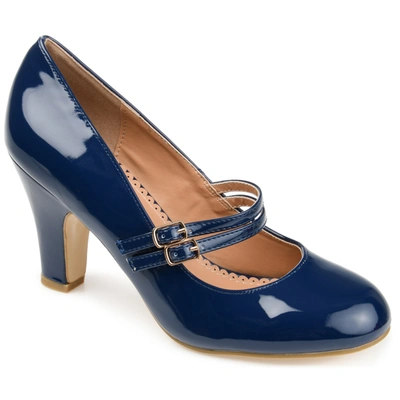 Journee Collection Collection Women's Wendy-09-1 Pump In Blue