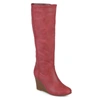 Journee Collection Collection Women's Langly Boot In Red