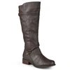 JOURNEE COLLECTION COLLECTION WOMEN'S EXTRA WIDE CALF HARLEY BOOT