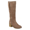 Journee Collection Collection Women's Sanora Boot In Grey