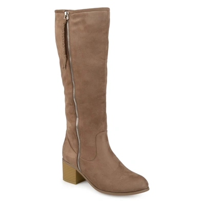 Journee Collection Collection Women's Sanora Boot In Grey