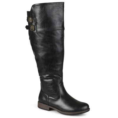 Journee Collection Collection Women's Extra Wide Calf Tori Boot In Black