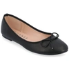 Journee Collection Collection Women's Vika Wide Width Flat In Black