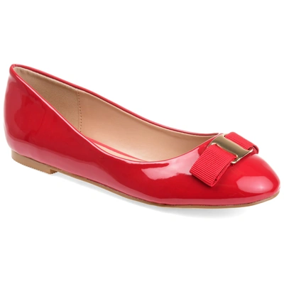 Journee Collection Journee Kim Flat In Red