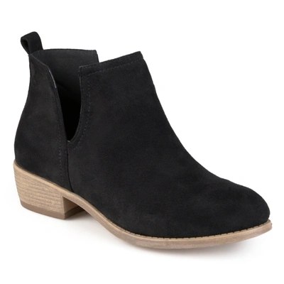 Journee Collection Collection Women's Wide Width Rimi Bootie In Black