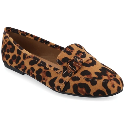Journee Collection Collection Women's Wide Width Marci Flat In Multi