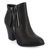 Journee Collection Collection Women's Wide Width Vally Bootie In Black