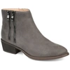 Journee Collection Journee Jayda Ankle Bootie In Grey
