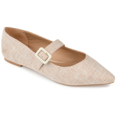 Journee Collection Collection Women's Karissa Flat In Beige