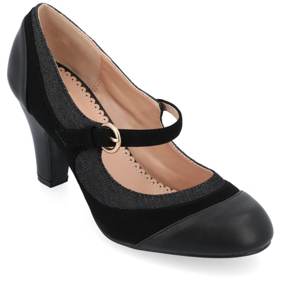 Journee Collection Siri Mary Jane Pump In Black