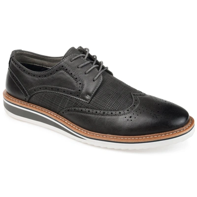 Vance Co. Warrick Wingtip Derby In Grey