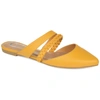 Journee Collection Olivea Mule In Mustard