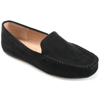 Journee Collection Women's Comfort Halsey Loafer In Black