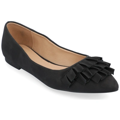 Journee Collection Judy Flat In Black