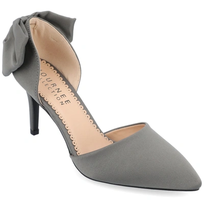 Journee Collection Collection Women's Tanzi Pump In Silver