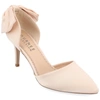 Journee Collection Collection Women's Tanzi Pump In Gold