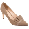 Journee Collection Collection Women's Marek Pump In Grey