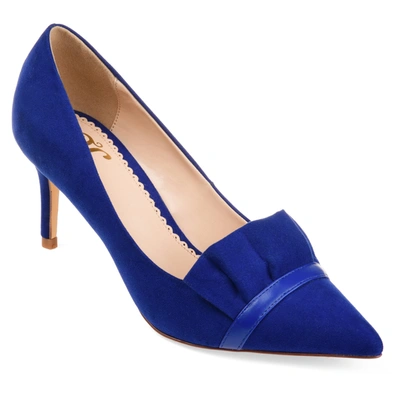 Journee Collection Collection Women's Marek Pump In Blue