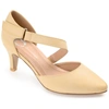 Journee Collection Collection Women's Tru Comfort Foam Wide Width Tillis Pump In Nude