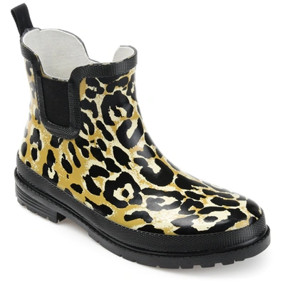 Journee Collection Collection Women's Tekoa Rain Boot In Multi