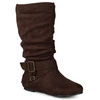 Journee Collection Collection Women's Wide Calf Shelley-6 Boot In Brown