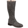 Journee Collection Collection Women's Extra Wide Calf Meg Boot In Grey