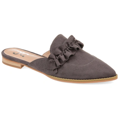Journee Collection Collection Women's Kessie Mules In Grey