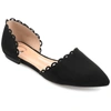 Journee Collection Collection Women's Jezlin Flat In Black