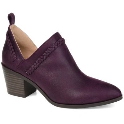 Journee Collection Women's Sophie Bootie In Purple