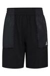 ADIDAS ORIGINALS KIDS' ESCAPE WOVEN RECYCLED POLYESTER SHORTS