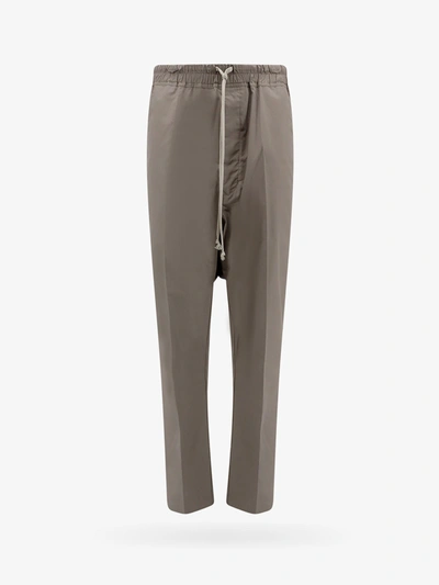 Rick Owens Trouser In Beige