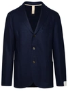 ELEVENTY ELEVENTY BLUE WOOL BLAZER JACKET