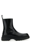 Bottega Veneta 3.5cm Highway Leather Ankle Boots In Blk