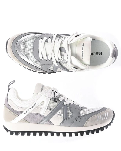 Ea7 Emporio Armani Shoes In Grey