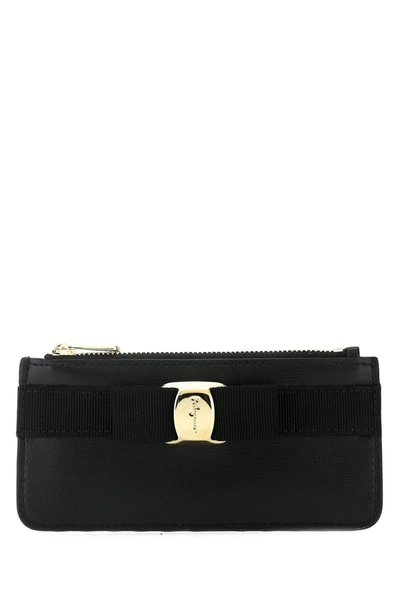 Ferragamo Salvatore  Wallets In Black Black