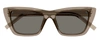Saint Laurent Mica Sl 276 045 Cat Eye Sunglasses In Grey