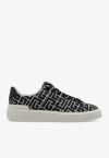 BALMAIN B-COURT MONOGRAM SNEAKERS