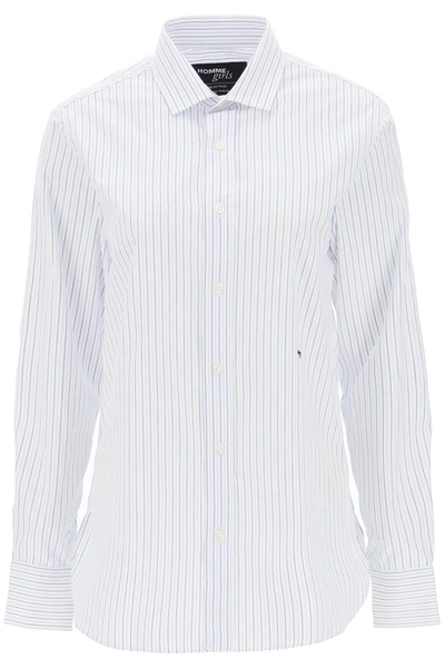 HOMME GIRLS HOMME GIRLS STRIPED POPLIN SHIRT