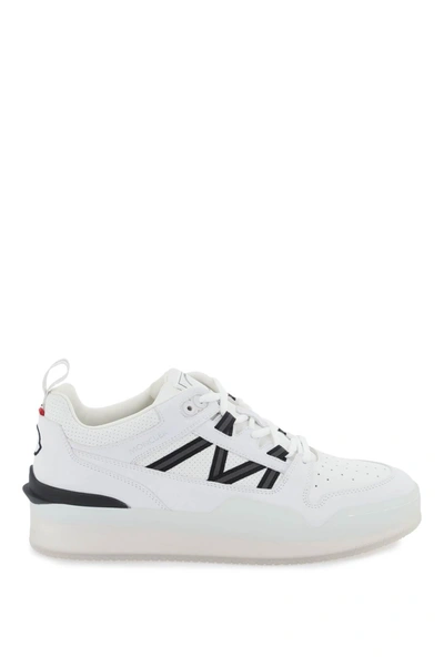 Moncler Pivot Low Top Sneakers In White