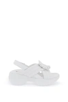 ROGER VIVIER ROGER VIVIER VIV' RUN LIGHT SANDALS WITH RHINESTONE BUCKLE