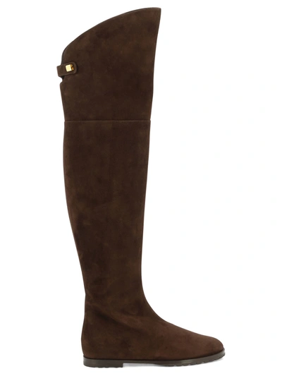 Skorpios "stefania" Boots In Brown