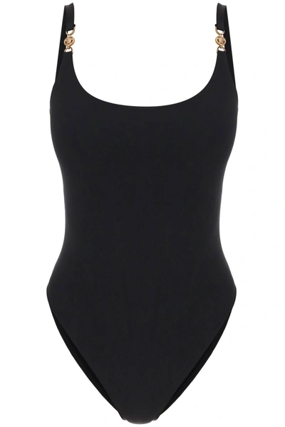 Versace Black Medusa '95 One-piece Swimsuit